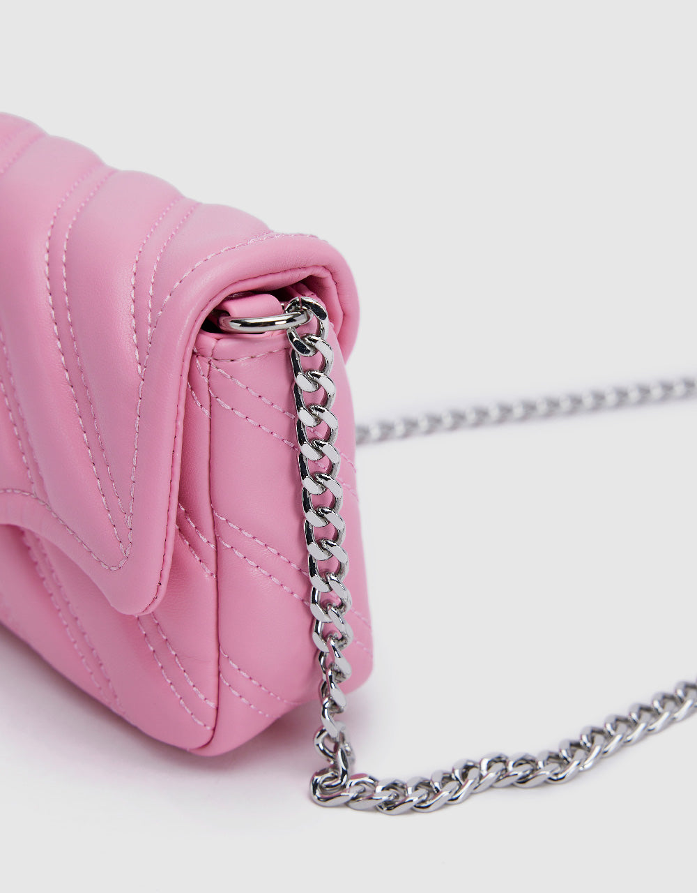 Press Button Crossbody Bag