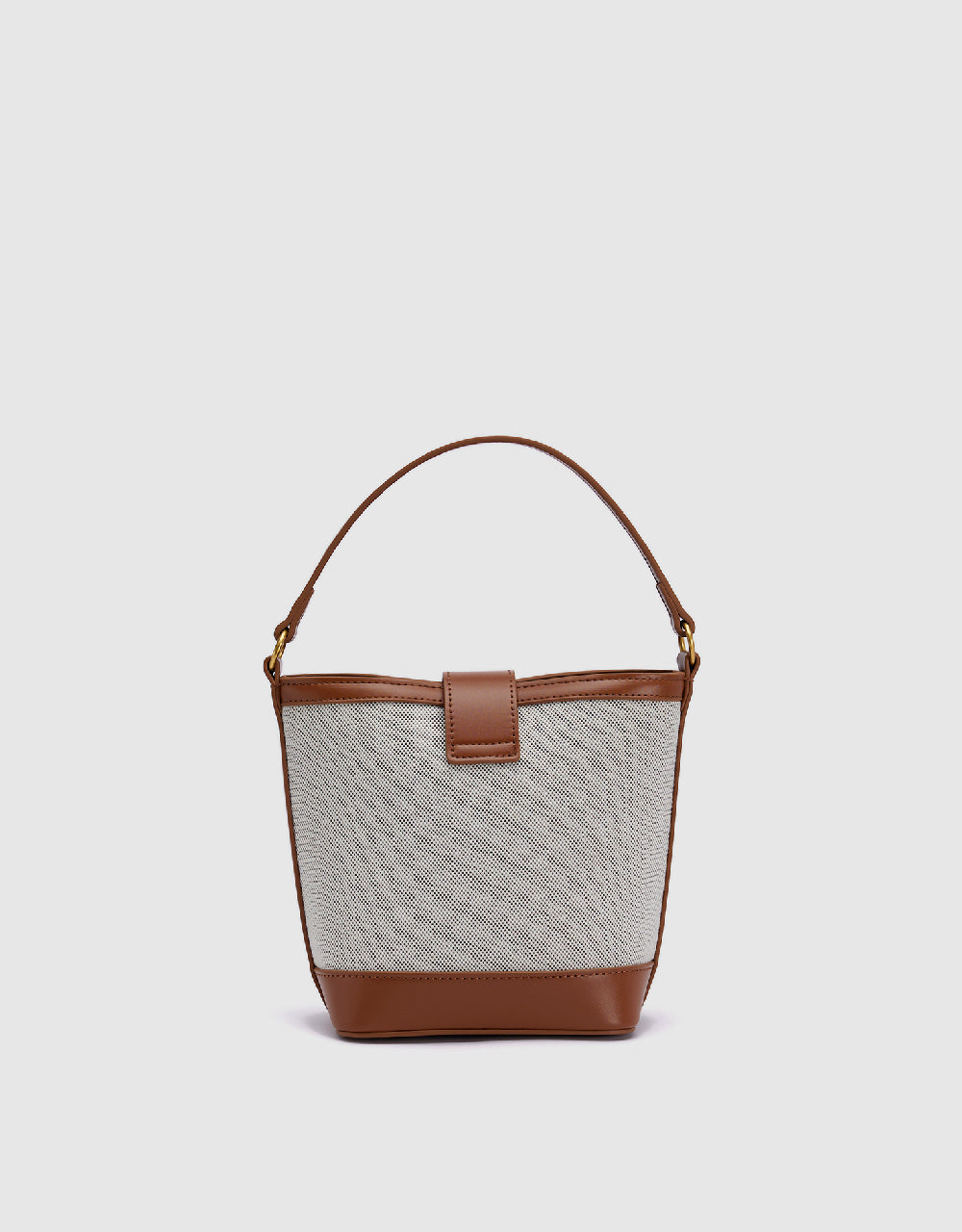 Two-Toned Bucket Bag