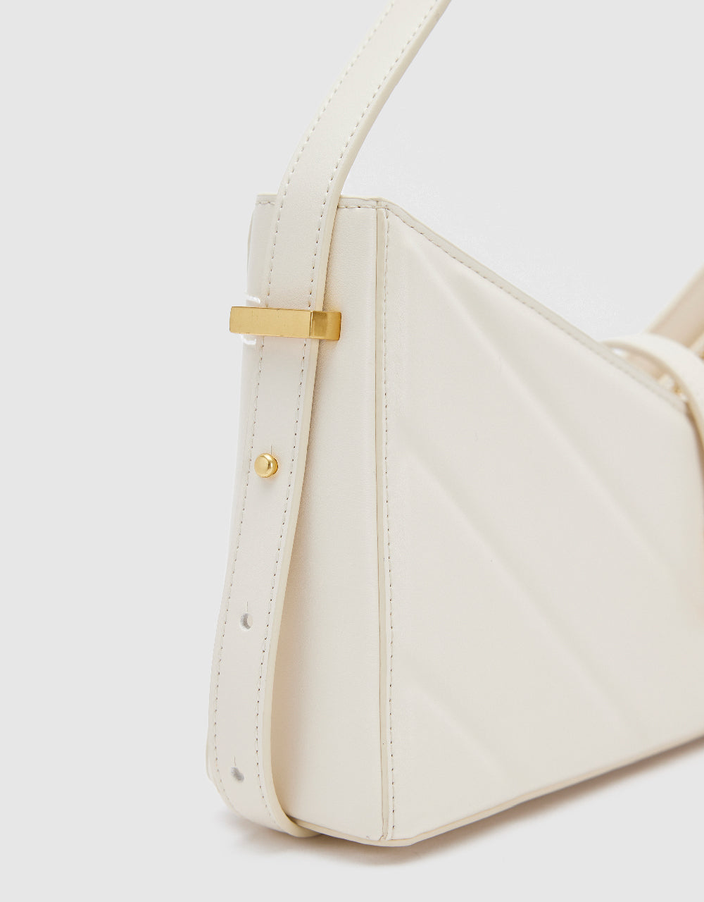 Vegan Leather Baguette Bag