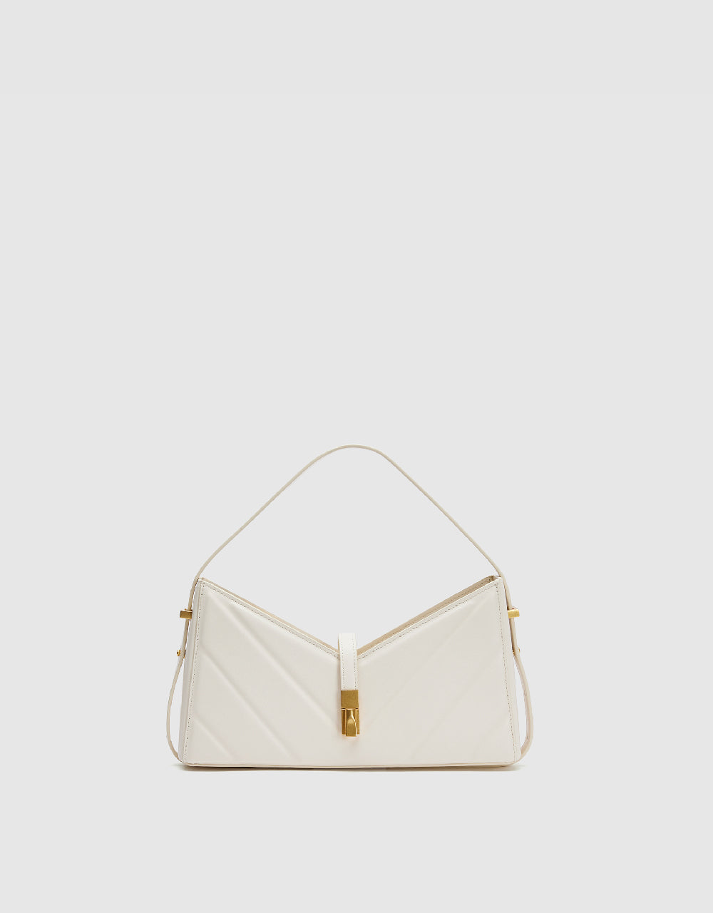 Vegan Leather Baguette Bag