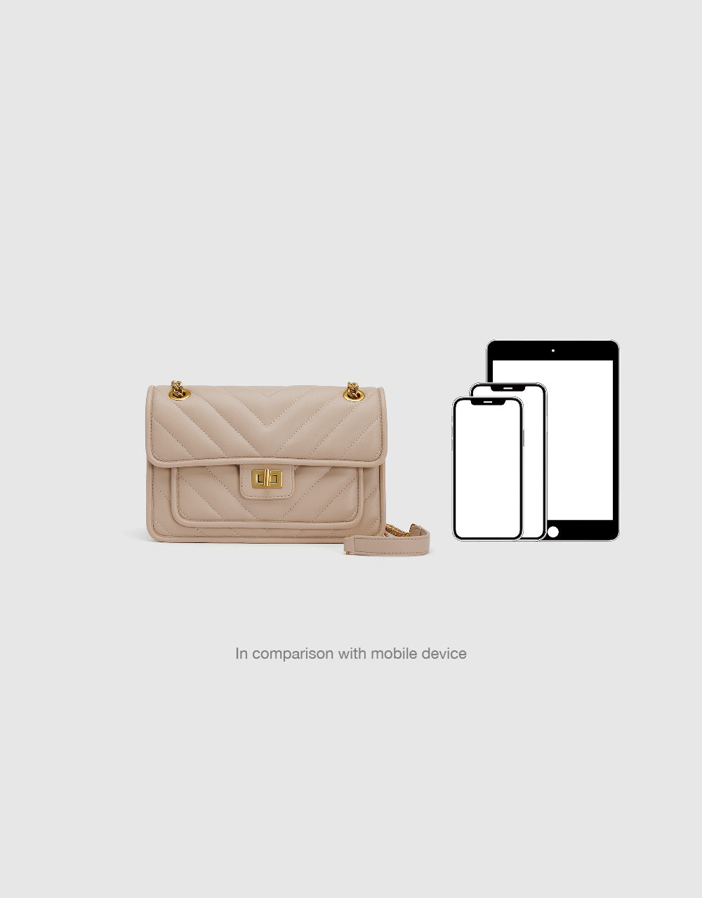 Chevron Shoulder Bag