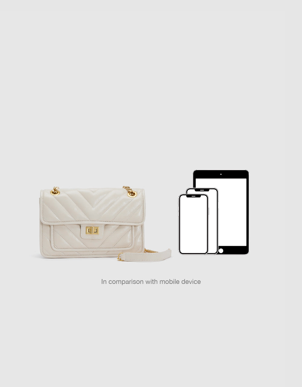 Chevron Shoulder Bag