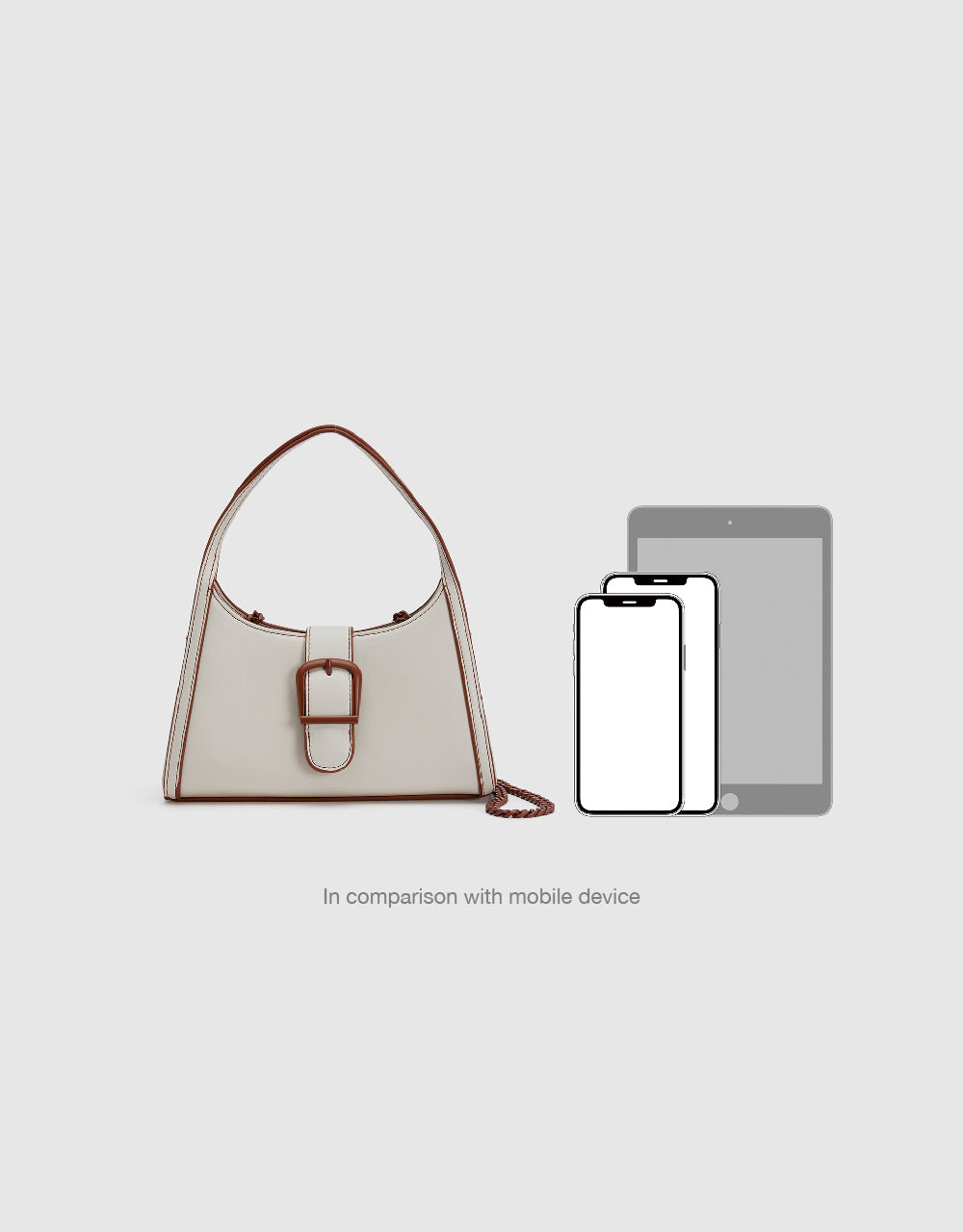 Pixel Shoulder Bag With Buckle