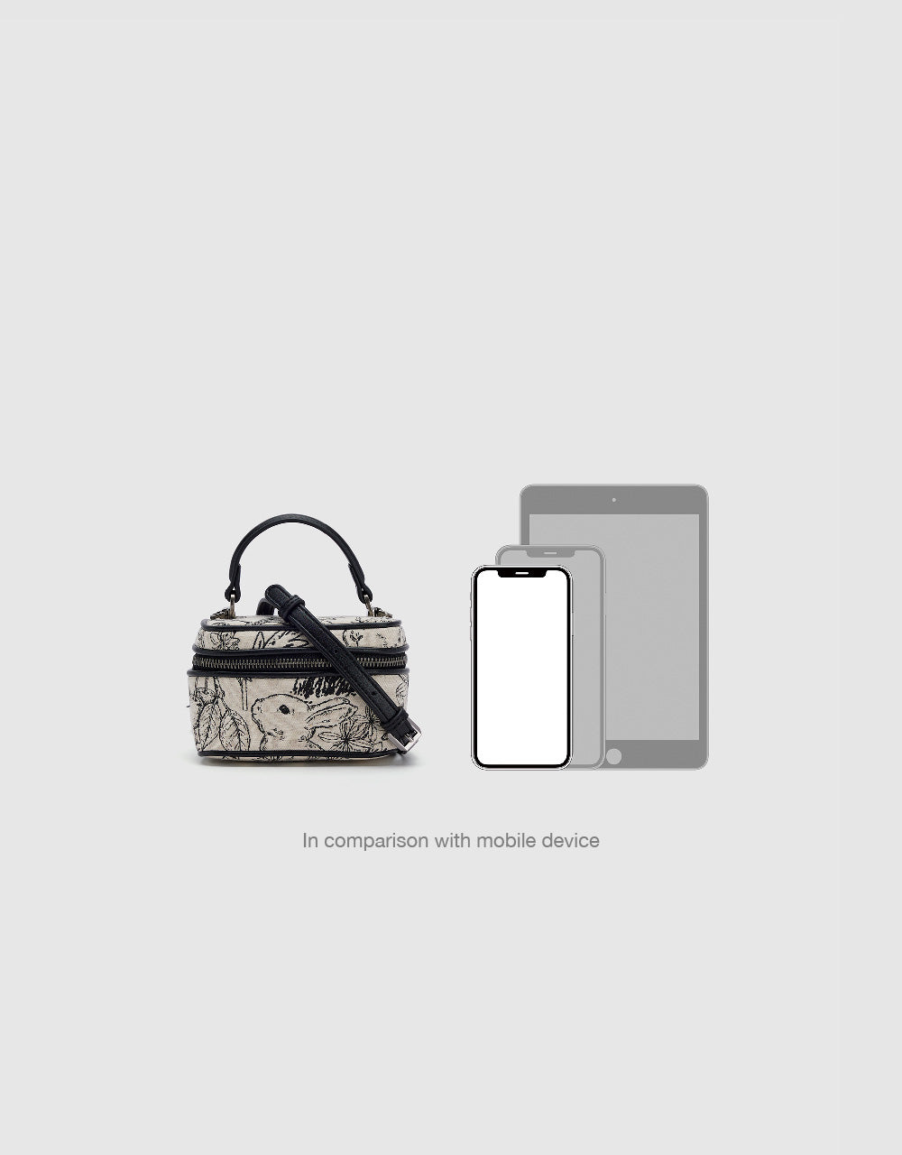 Printed Small Box Bag