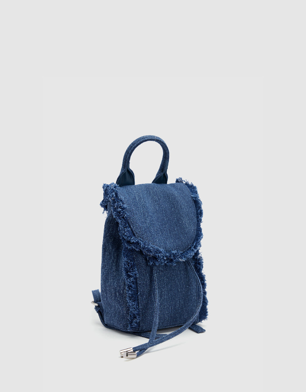 Denim Mini Backpack