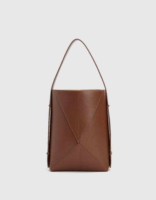 2 In 1 Vegan Leather Shoulder Bag