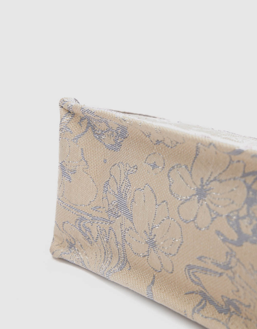Letter Embossed Shoulder Bag