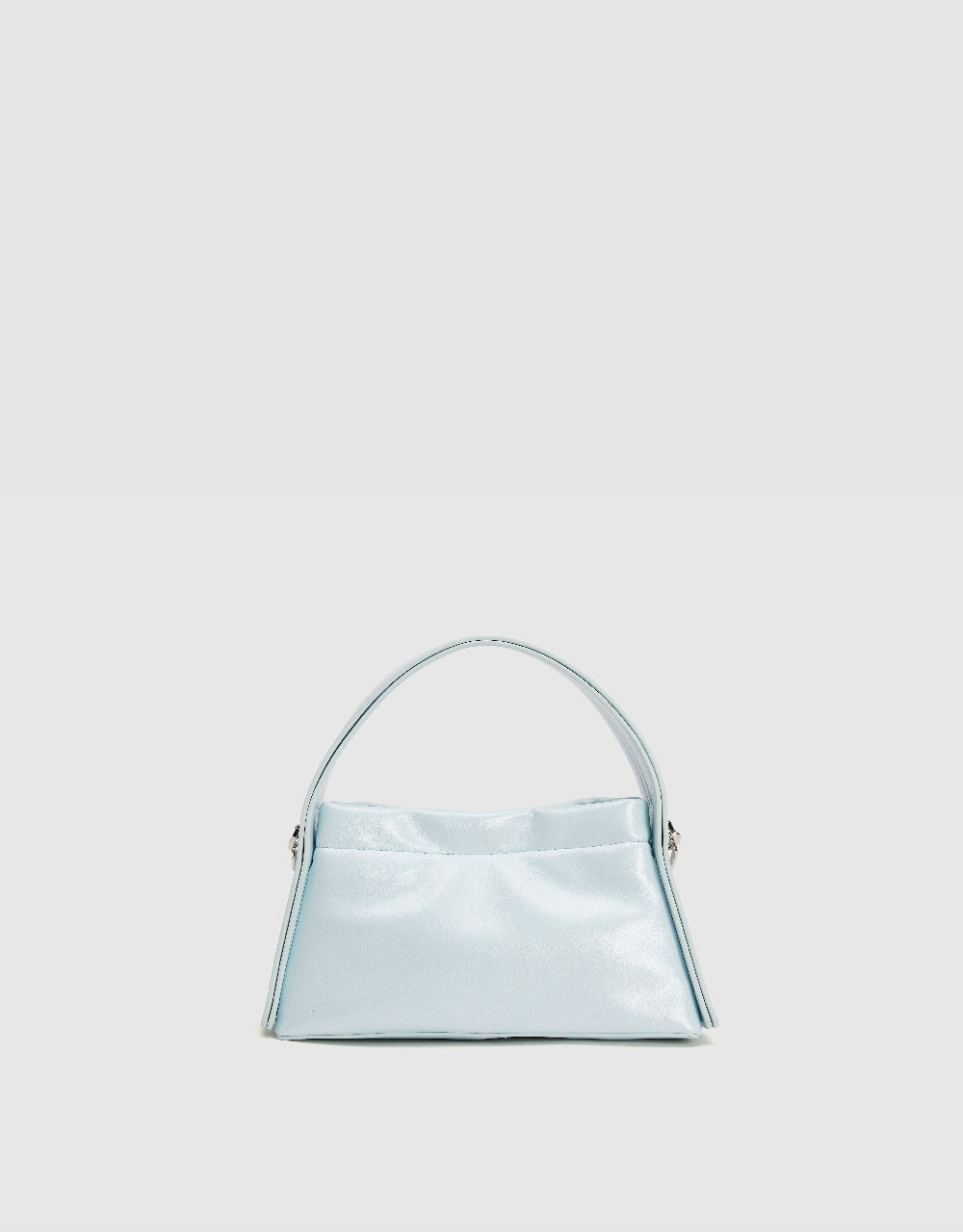 Pearl Décor Vegan Leather Shoulder Bag