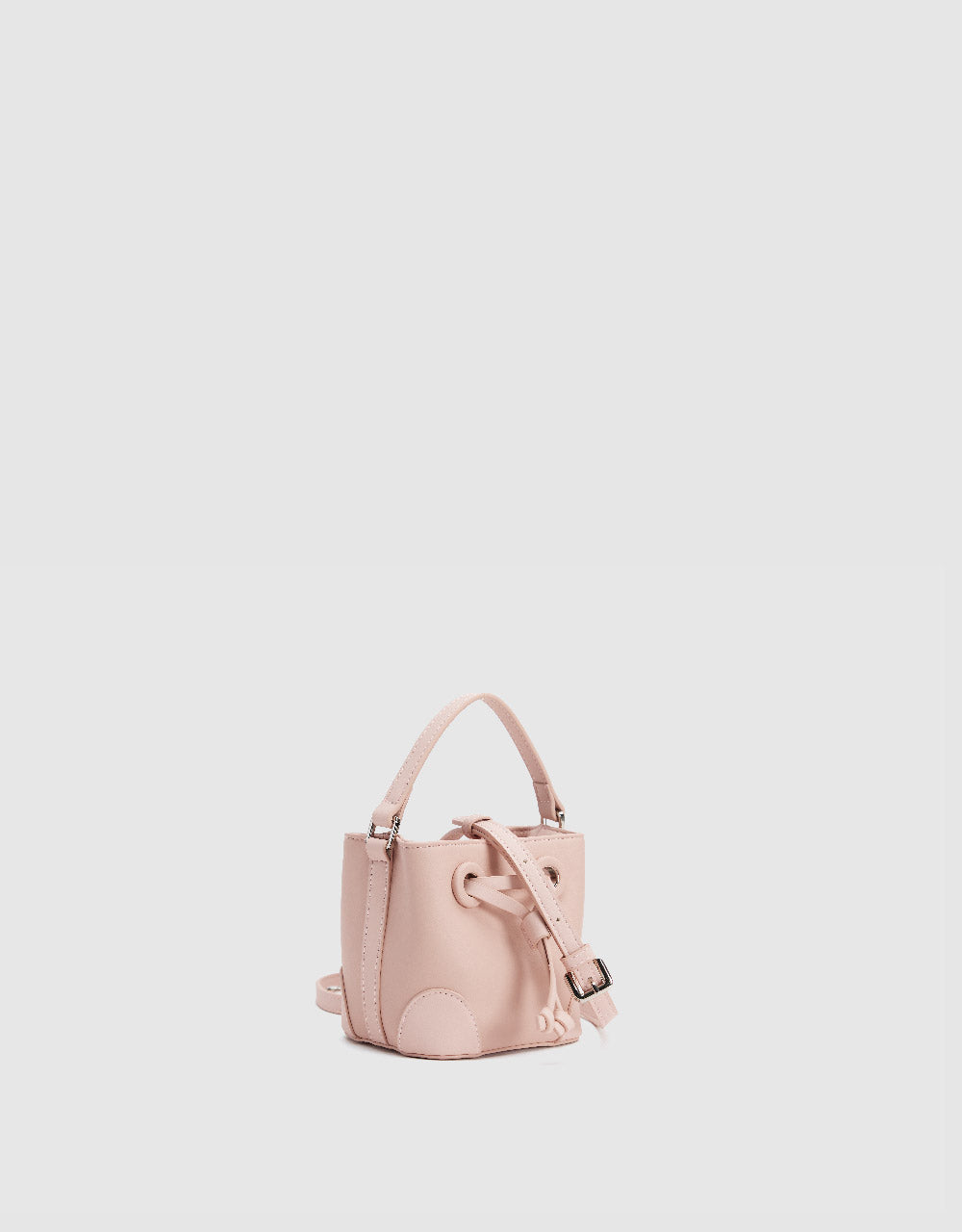 Vegan Leather Mini Bucket Bag