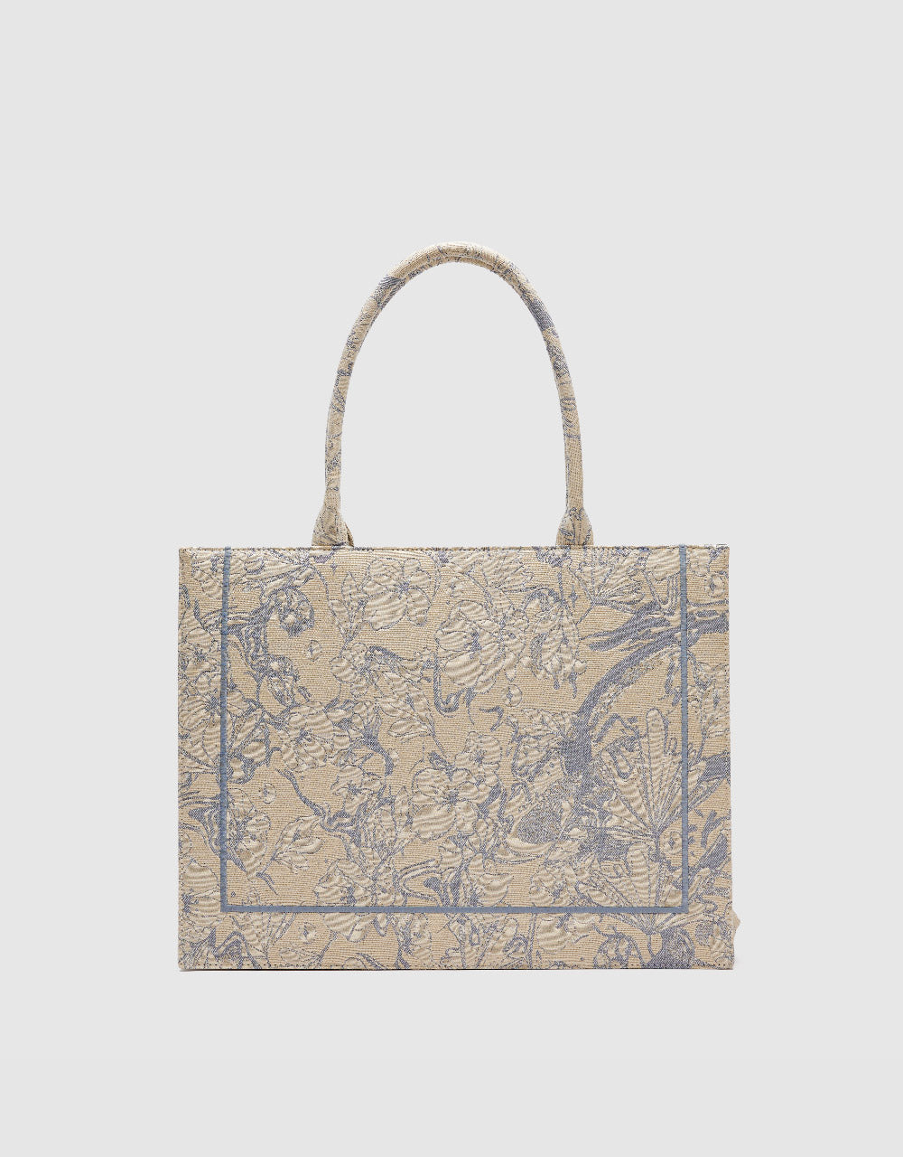 Printed Tote Bag With Stand Handle