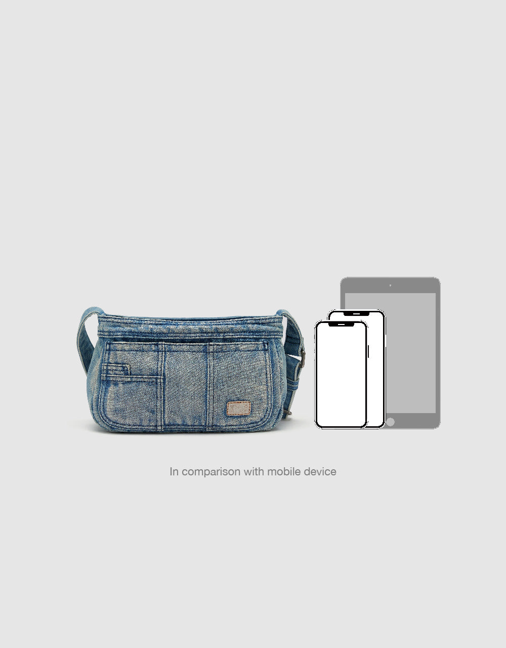 Denim Shoulder Bag