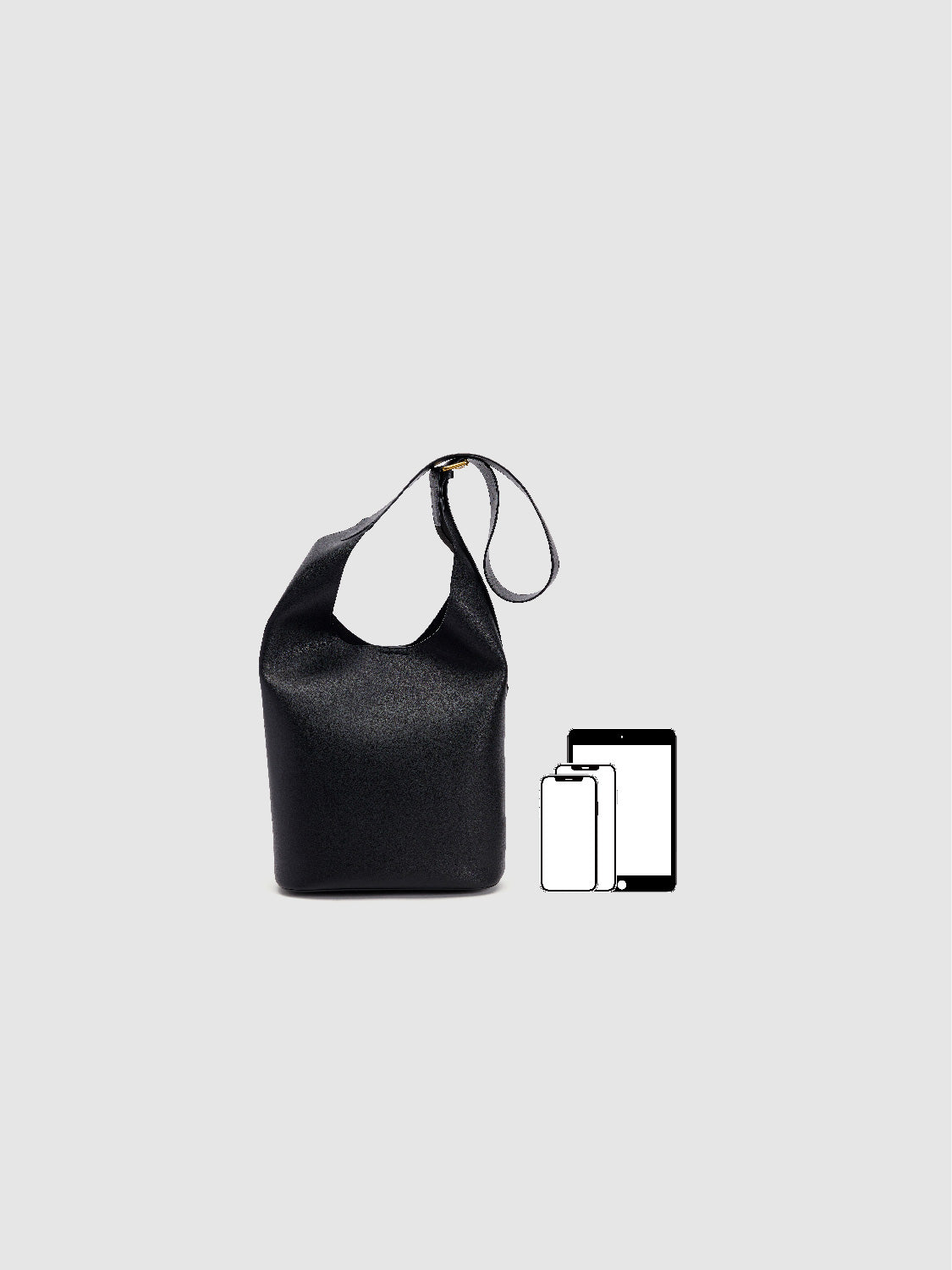 Vegan Leather Bucket Bag