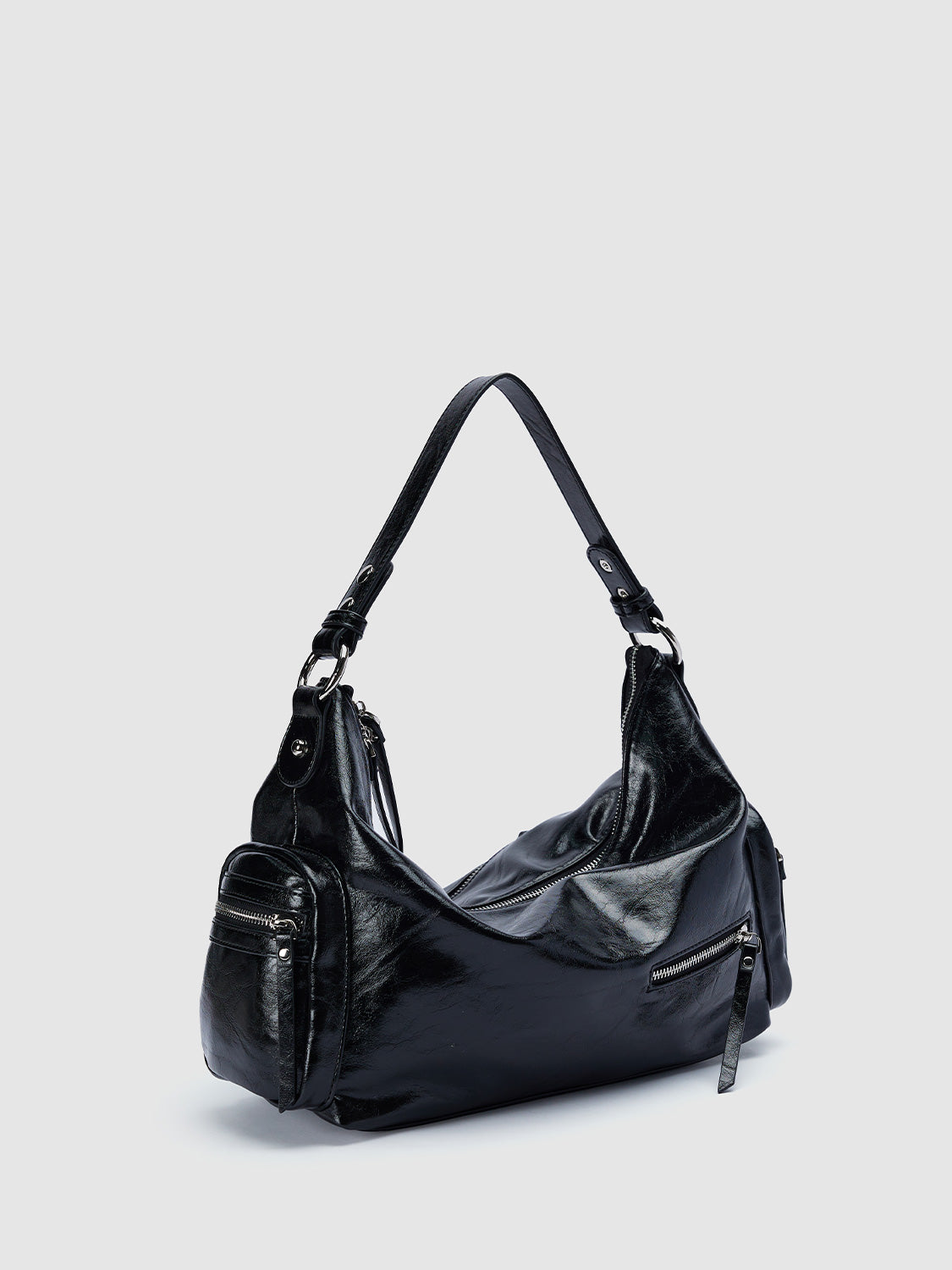 Shoulder Bags With Side Pockets
