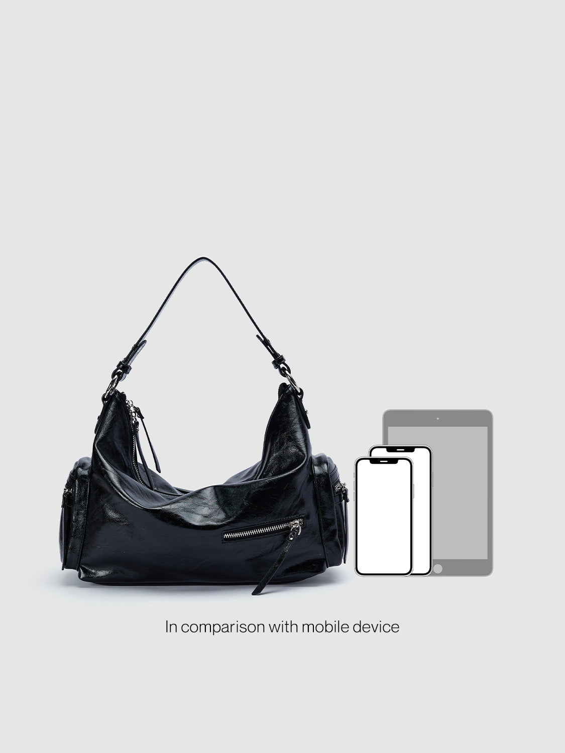 Shoulder Bags With Side Pockets