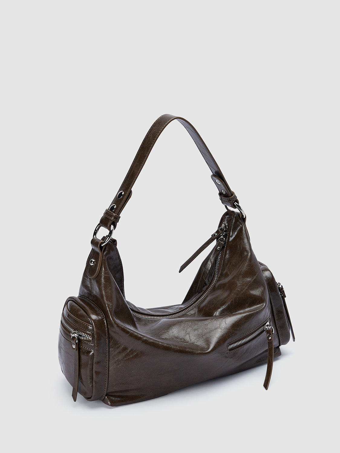 Shoulder Bags With Side Pockets