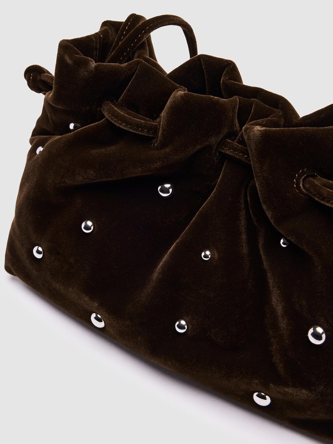 Beaded Drawstring Shoulder Bags