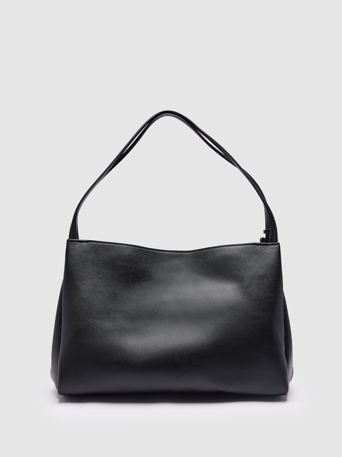 Vegan Leather Oversize Shoulder Bags