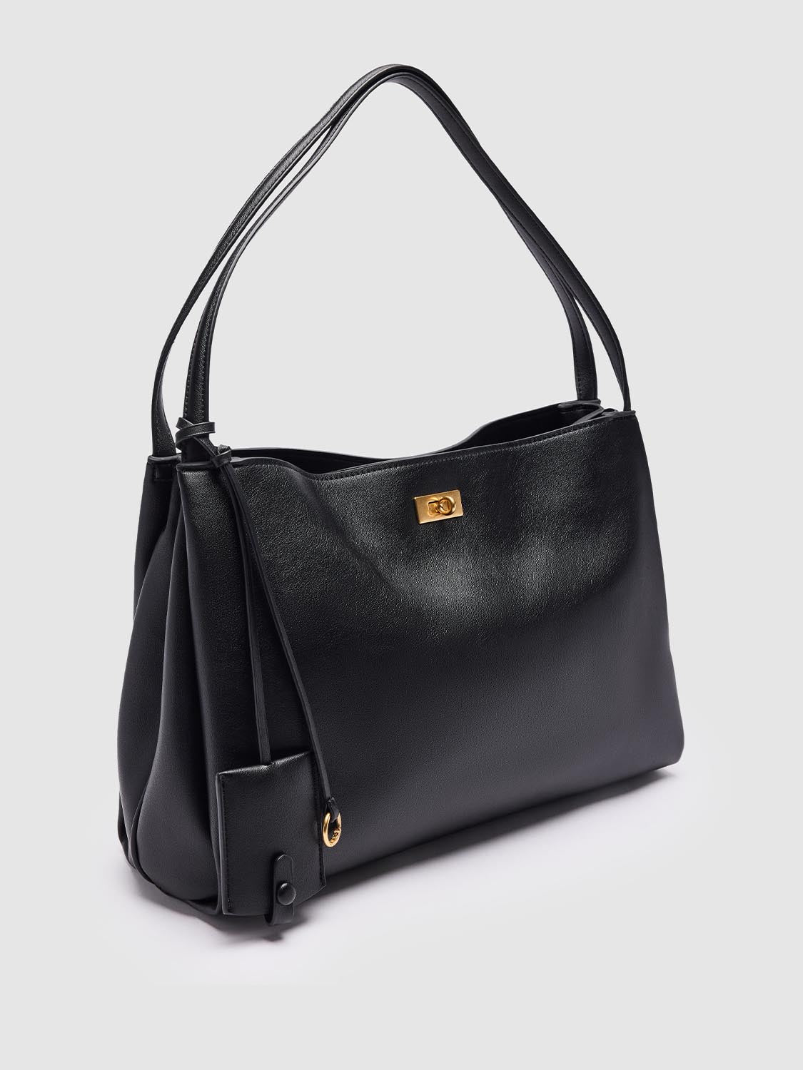 Vegan Leather Oversize Shoulder Bags