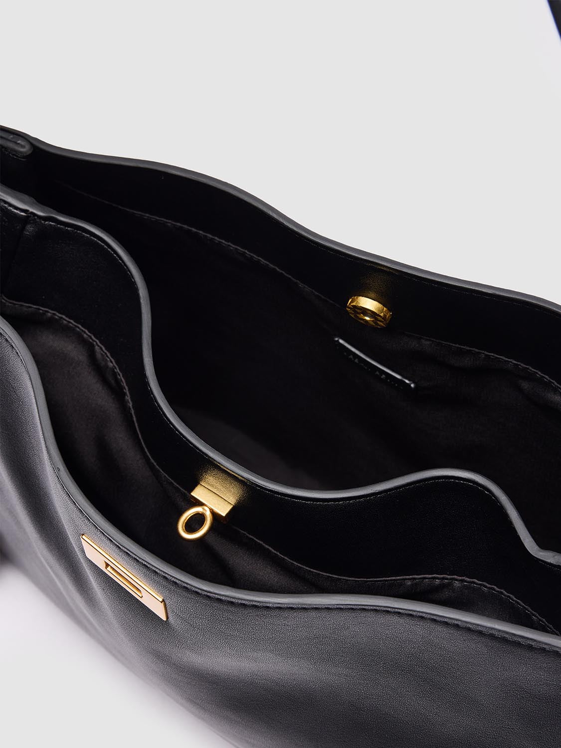 Vegan Leather Oversize Shoulder Bags