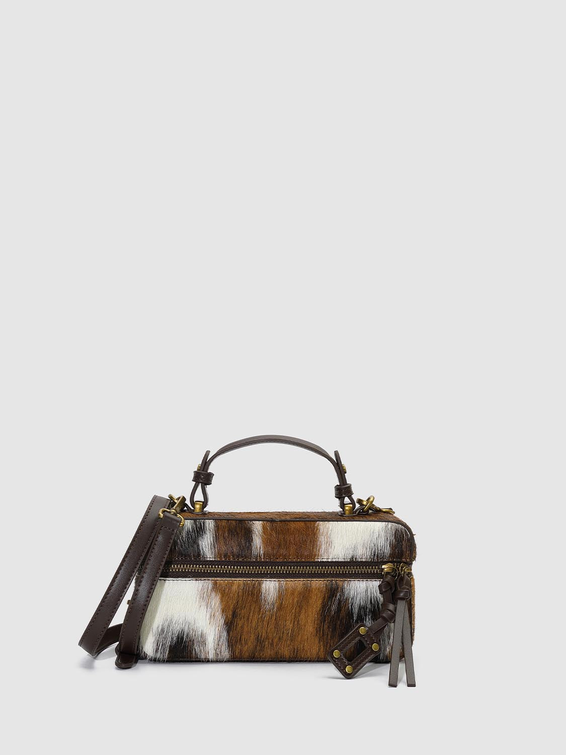 Fluffy Handle Shoulder Bags