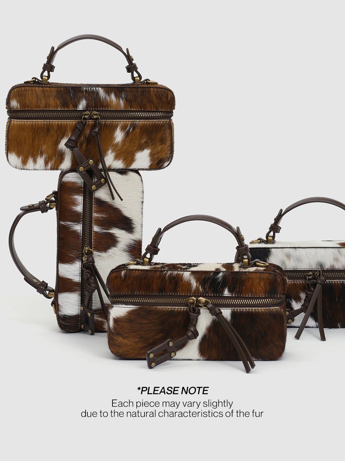 Fluffy Handle Shoulder Bags