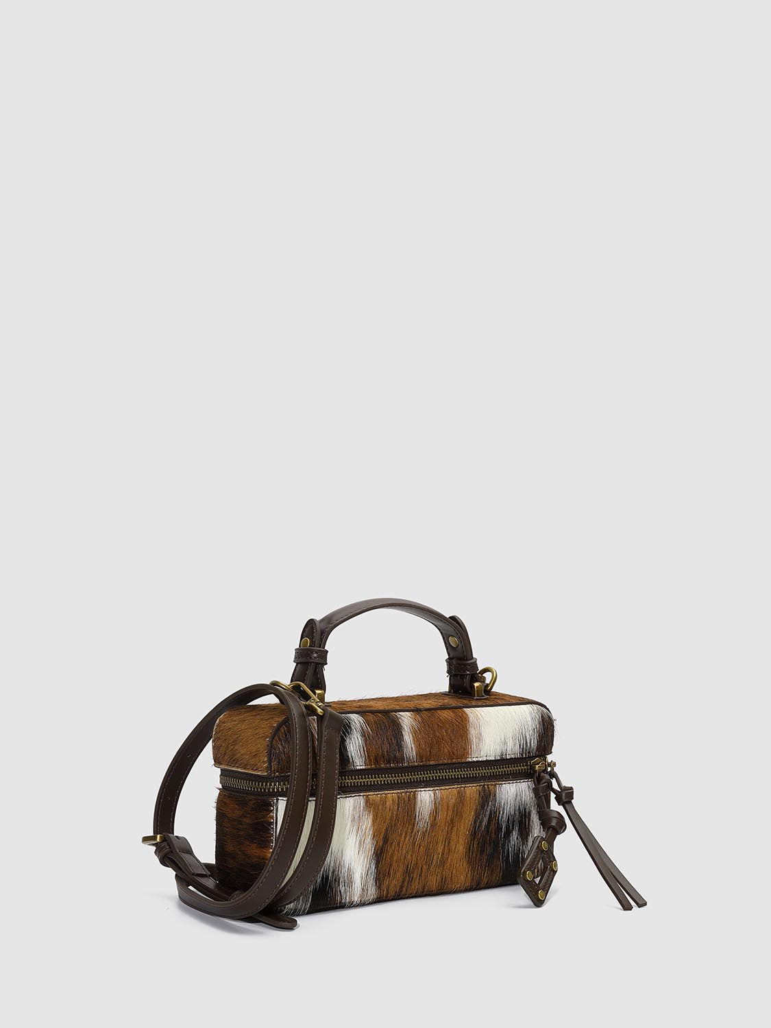 Fluffy Handle Shoulder Bags