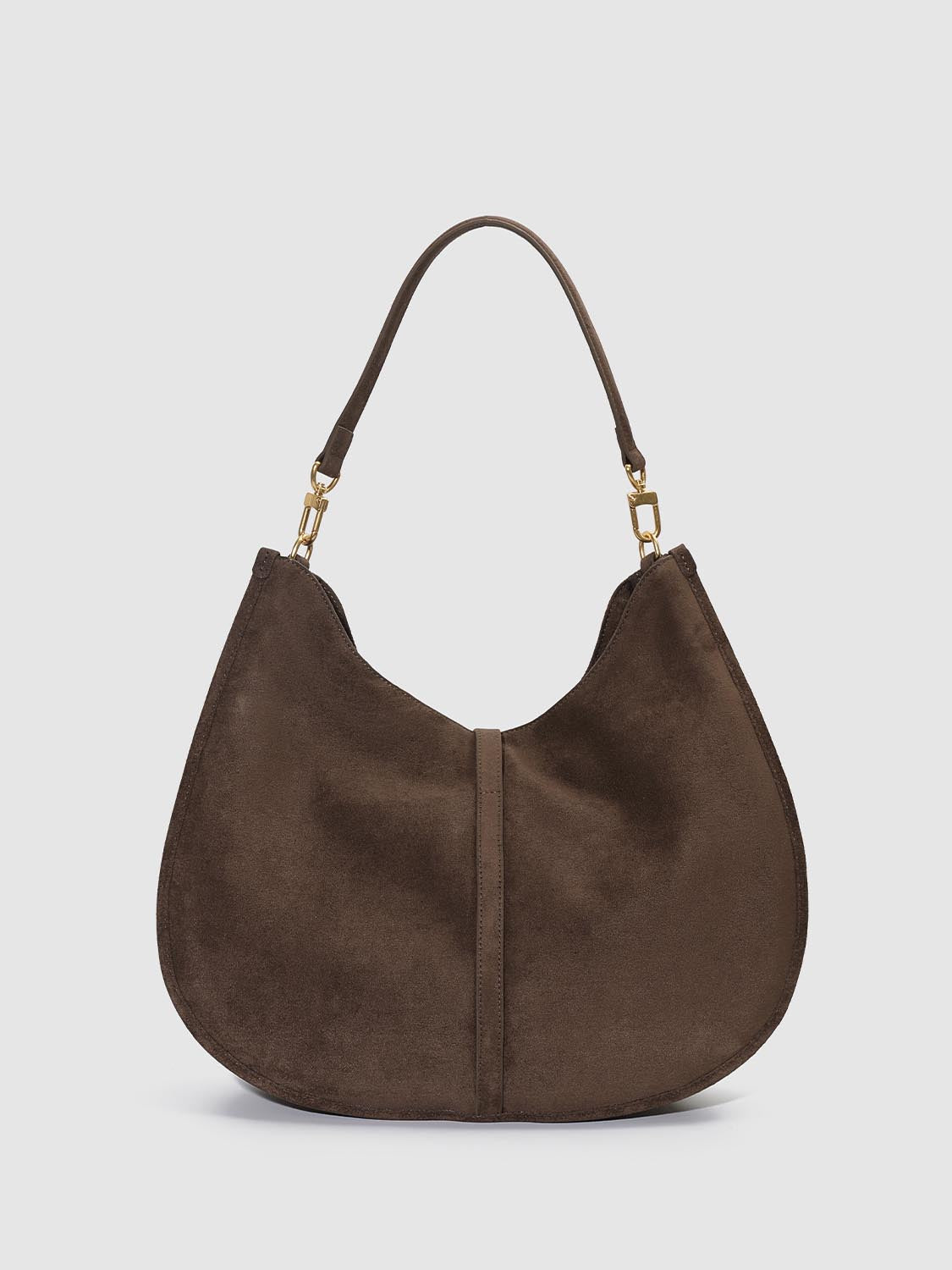 Buckle Detail Saddle Shoulder Bags