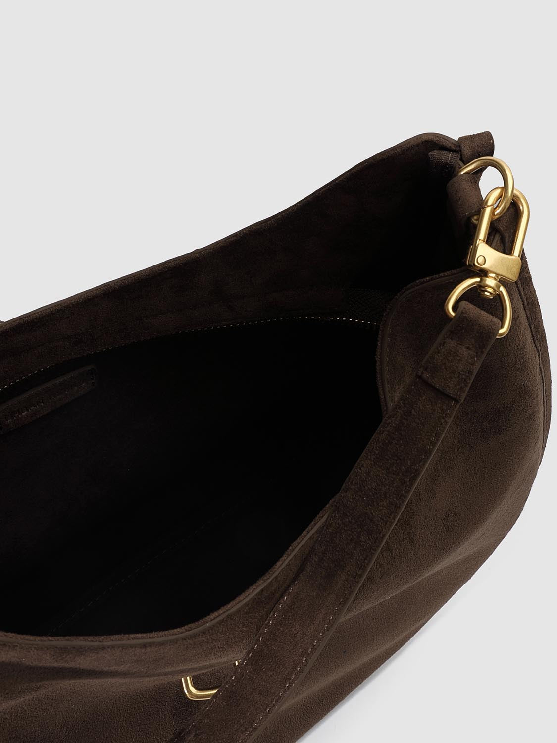 Buckle Detail Saddle Shoulder Bags