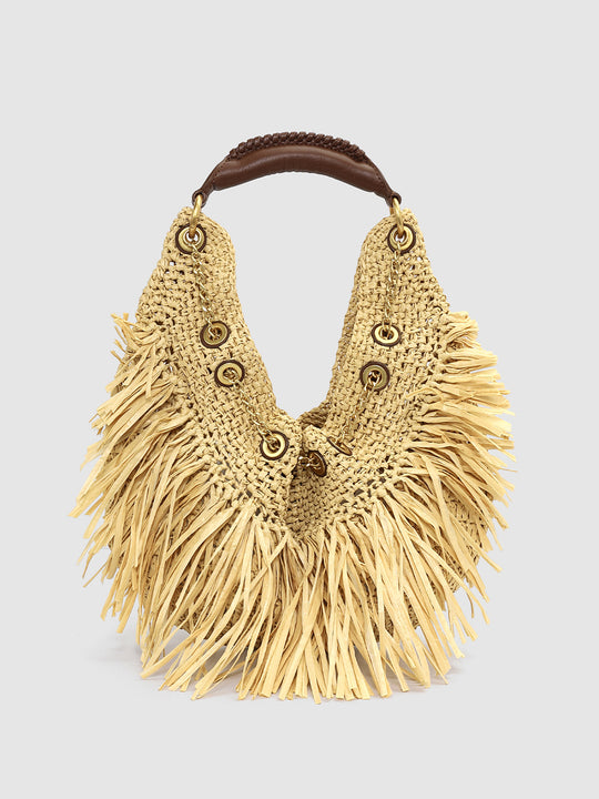 Tassel Straw Crochet Handbags