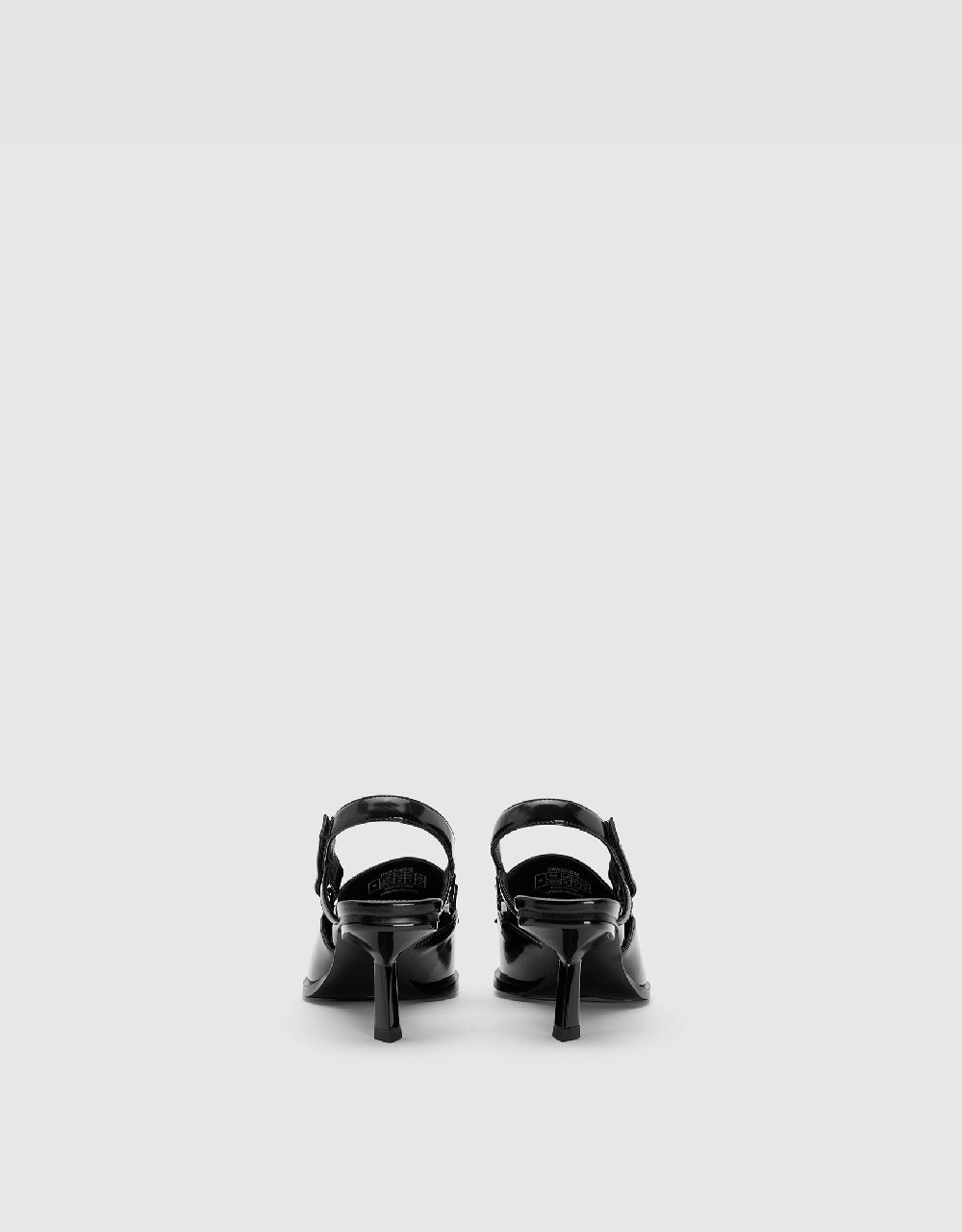 Vegan Leather Pointed Toe Slingbacks