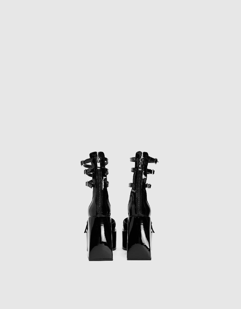 Platform Square Toe Slingbacks