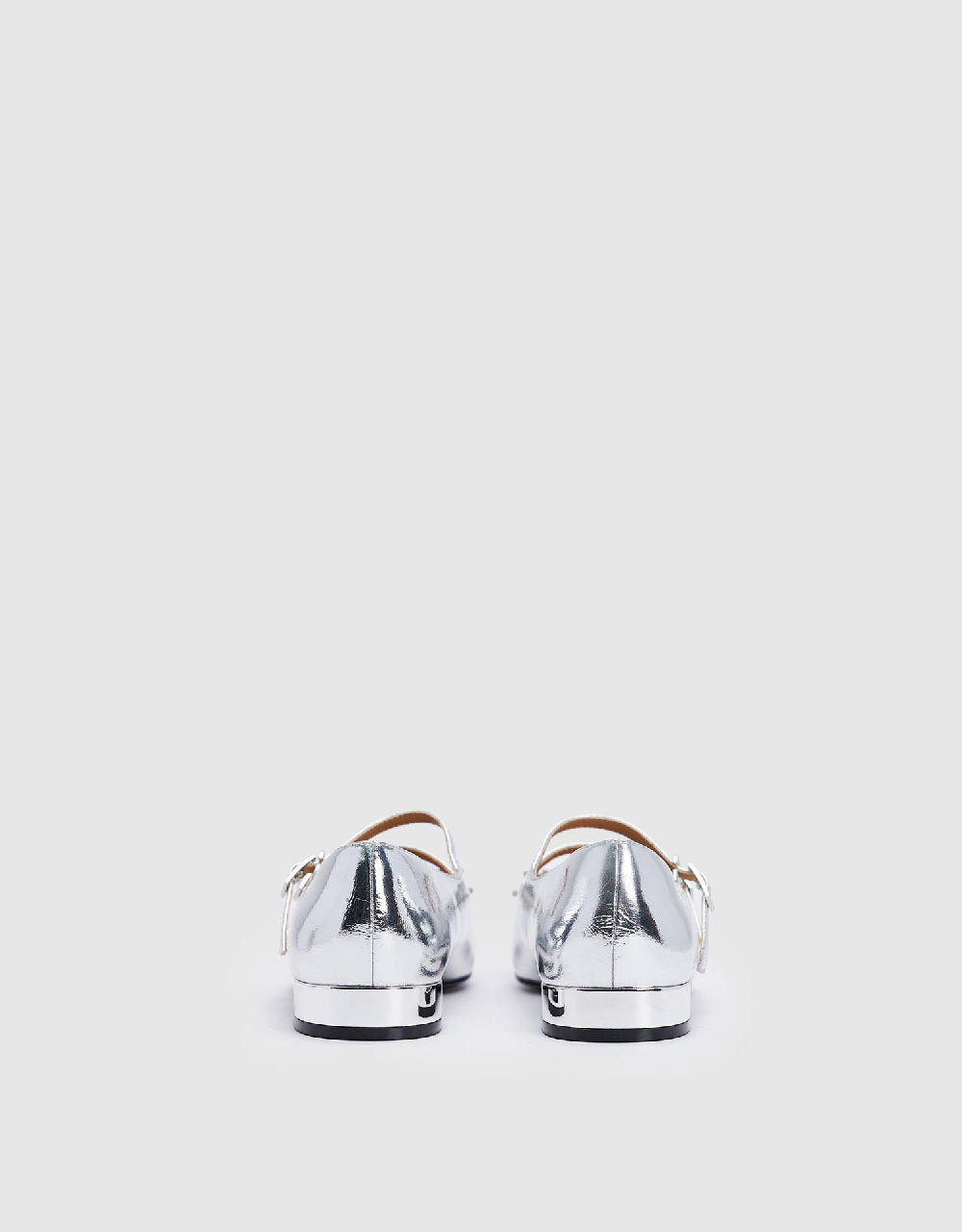 Buckle Décor Square Toe Pumps