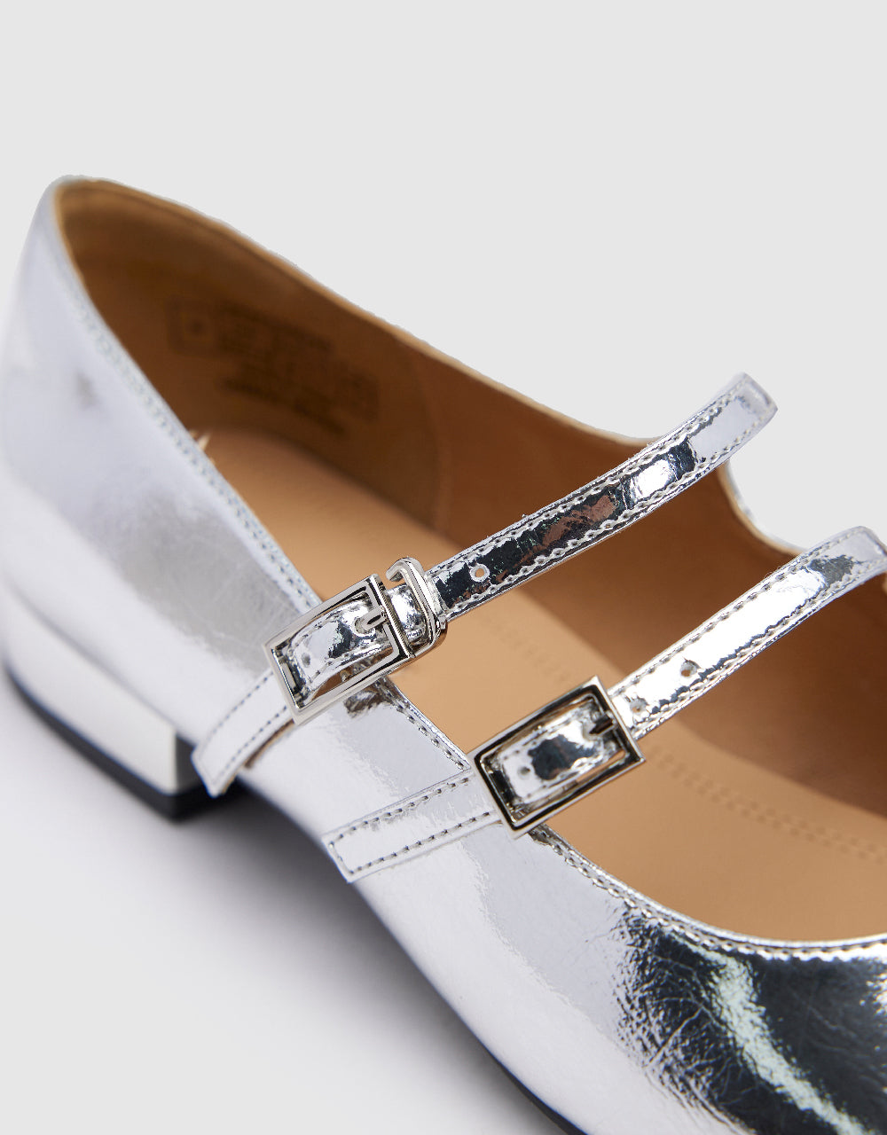 Buckle Décor Square Toe Pumps