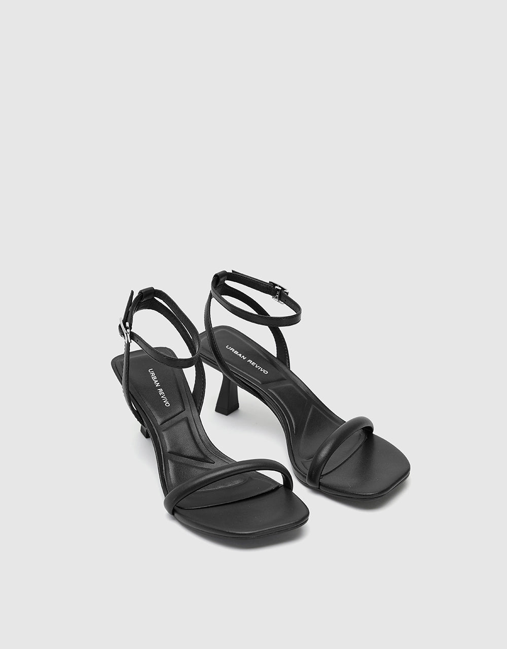 Square Toe Heeled Sandals