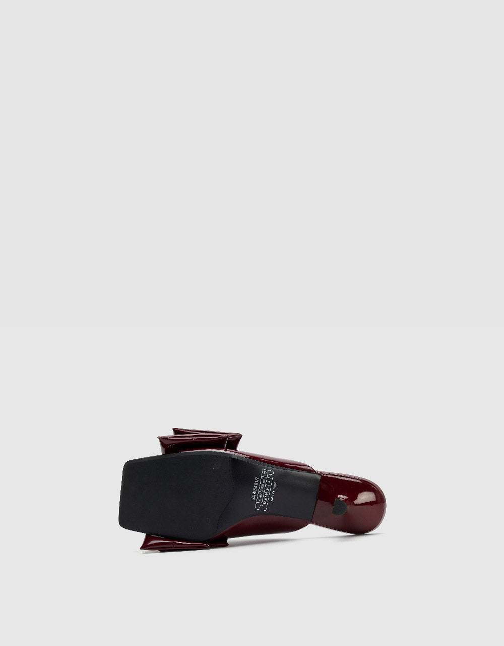 Bow Décor Square Toe Slippers