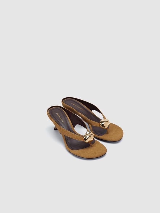 High Heeled Slippers