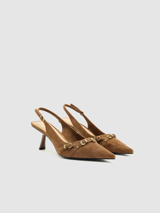 Slingback Heeled Pumps