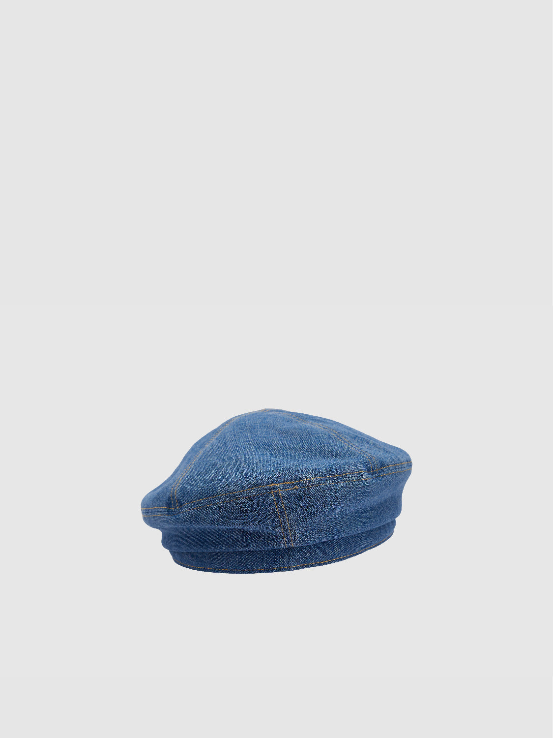 Bow Décor Denim Beret