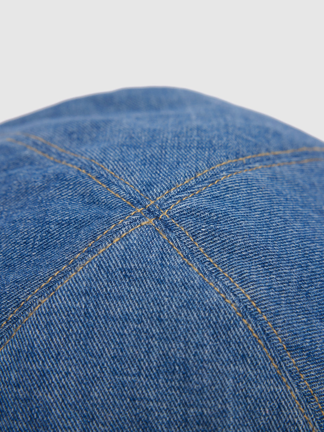 Bow Décor Denim Beret