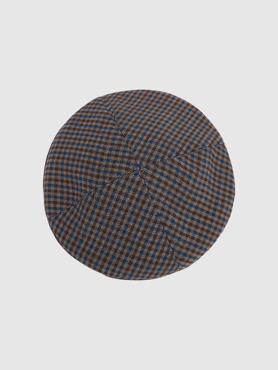 Retro Plaid Beret