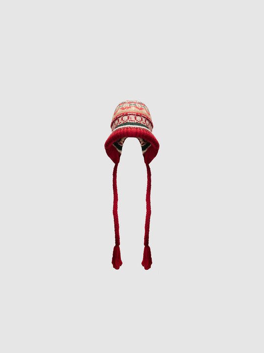 Crochet Tassel Decor Beanie