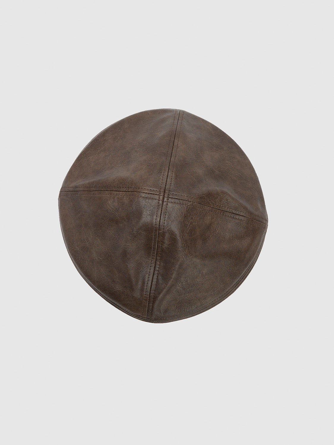 Vegan Leather Berets