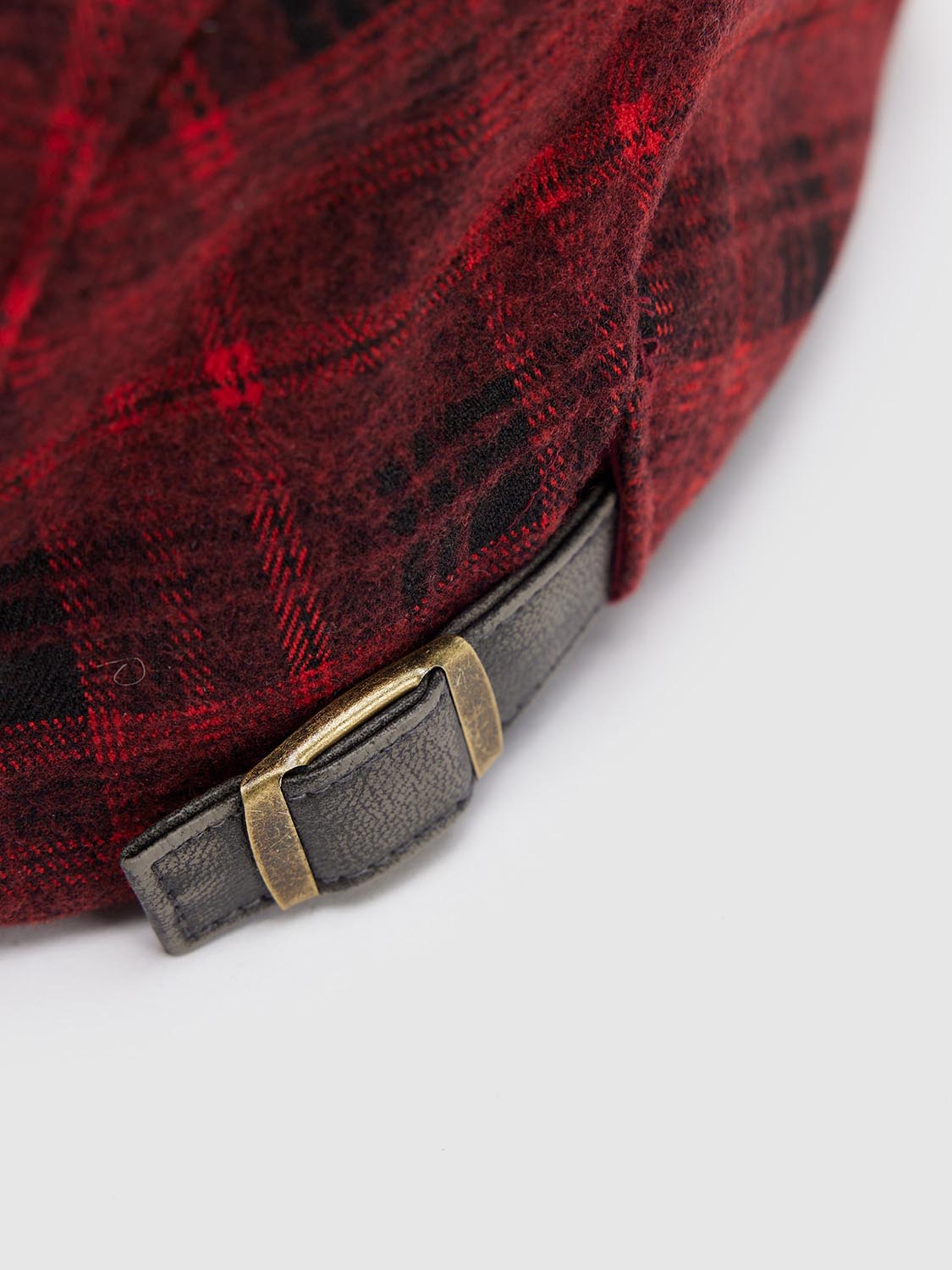 Red Plaid Berets