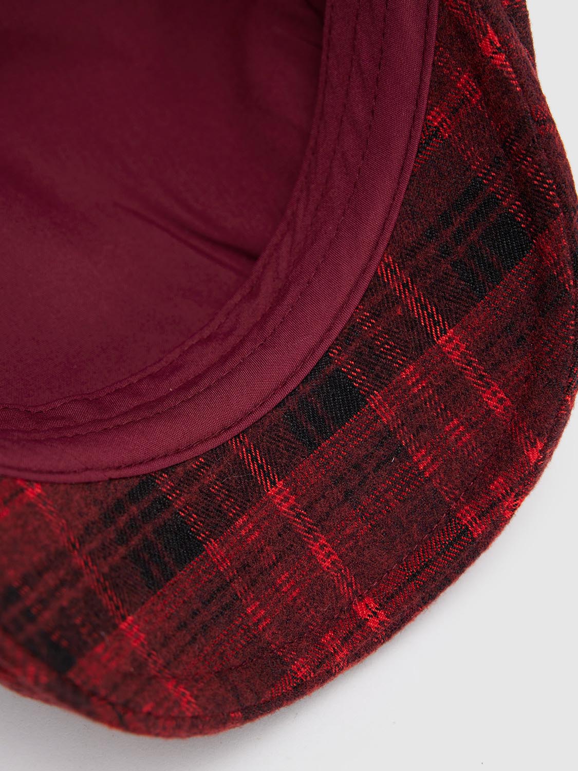 Red Plaid Berets