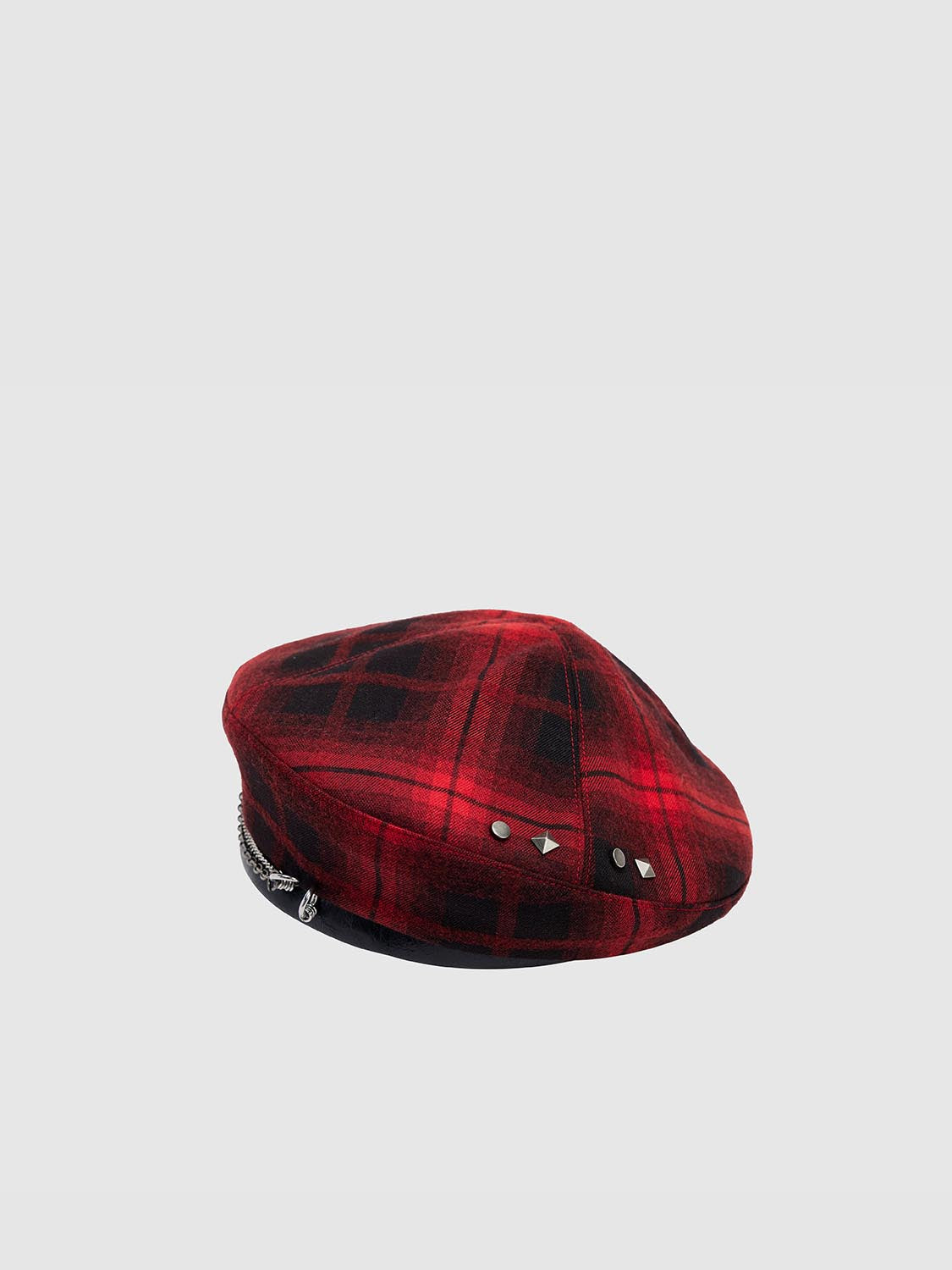 Red Plaid Berets