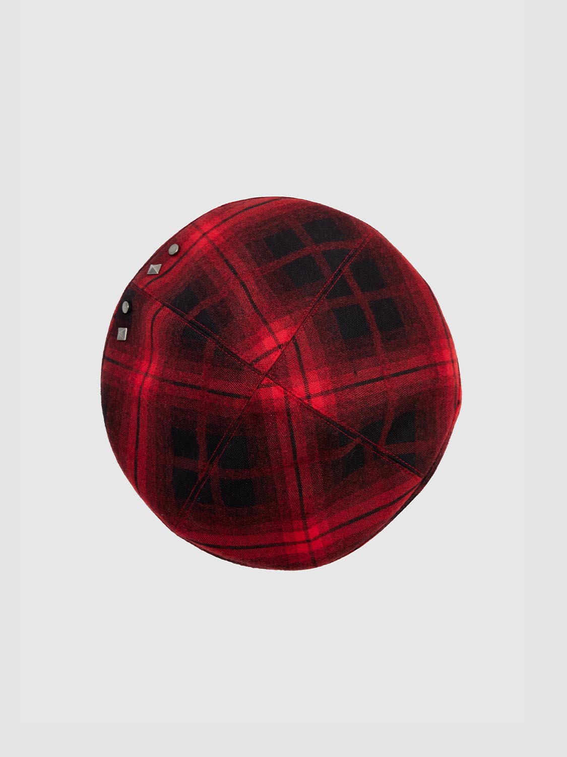 Red Plaid Berets