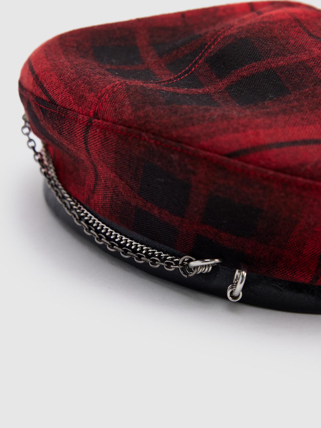 Red Plaid Berets