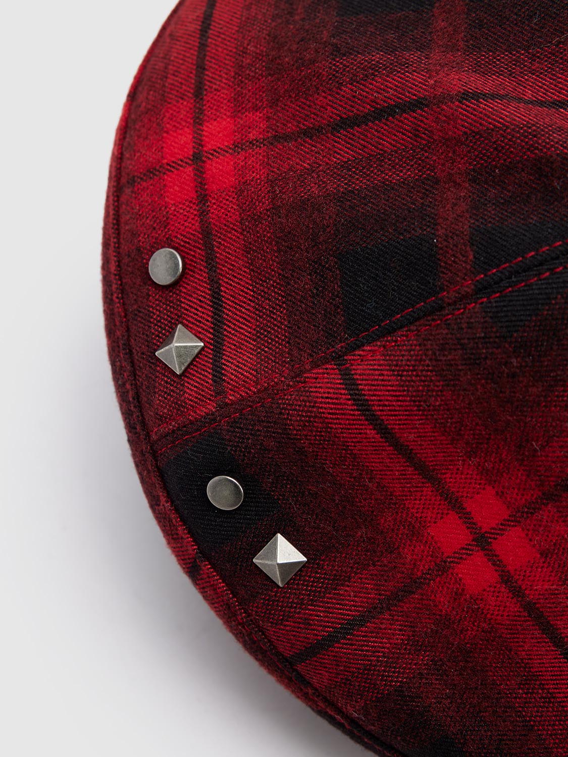 Red Plaid Berets