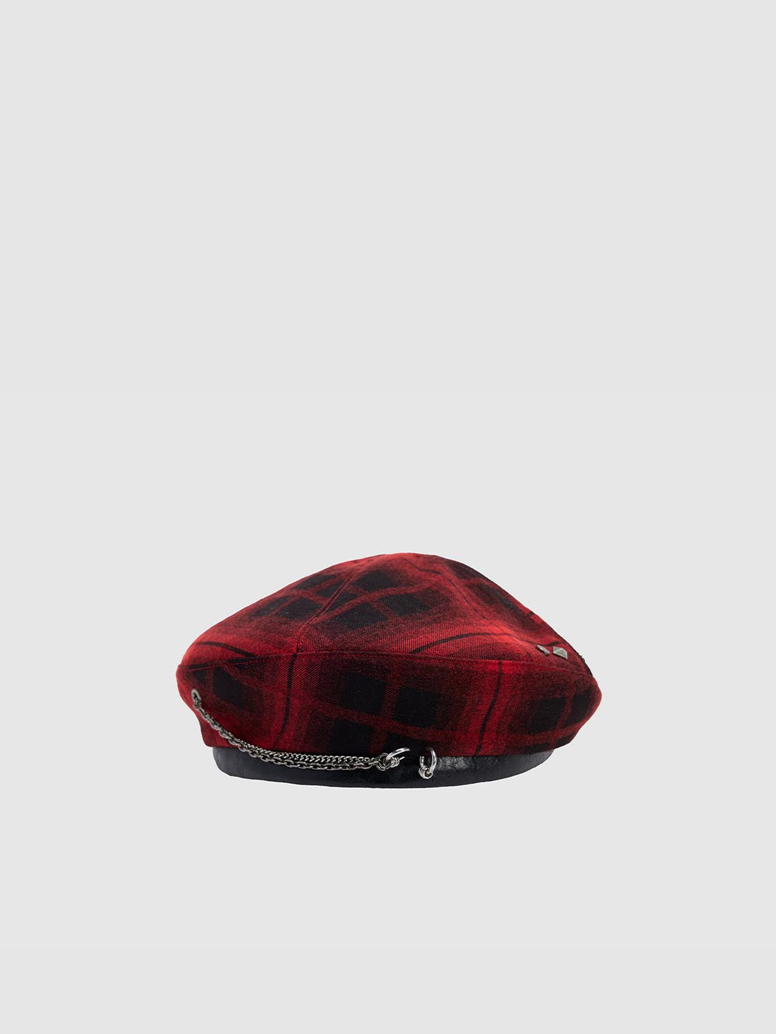 Red Plaid Berets