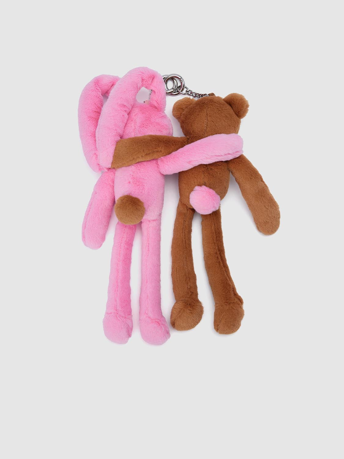 Bunny Bear Fluffy Key Charms